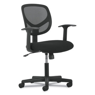Sadie™ 1-oh-two Mid-back Task Chairs, Supports Up To 250 Lb, 17" To 22" Seat Height, Black freeshipping - TVN Wholesale